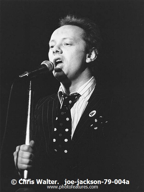 Photo of Joe Jackson for media use , reference; joe-jackson-79-004a,www.photofeatures.com