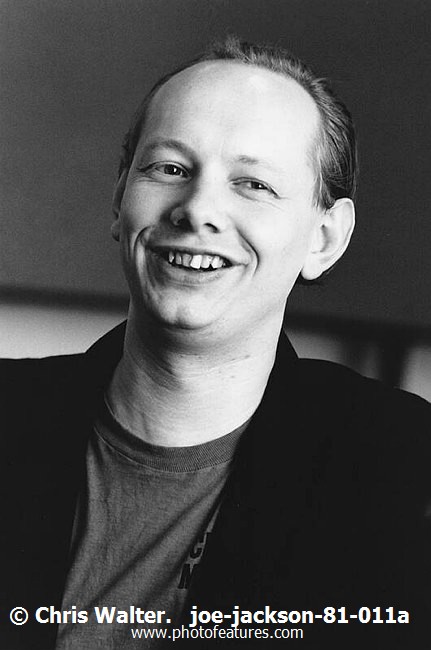 Photo of Joe Jackson for media use , reference; joe-jackson-81-011a,www.photofeatures.com