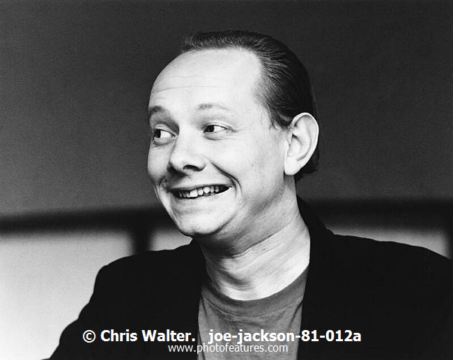 Photo of Joe Jackson for media use , reference; joe-jackson-81-012a,www.photofeatures.com