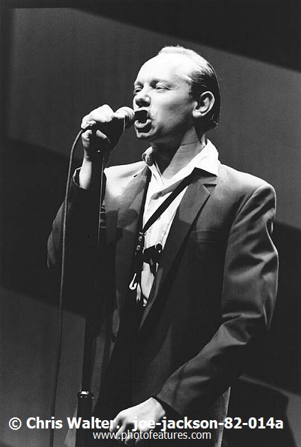 Photo of Joe Jackson for media use , reference; joe-jackson-82-014a,www.photofeatures.com