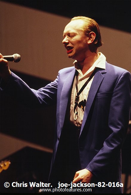 Photo of Joe Jackson for media use , reference; joe-jackson-82-016a,www.photofeatures.com