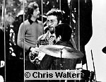 Photo of John Lennon 1970 with Yoko Ono on Top Of The Pops<br> Chris Walter<br>