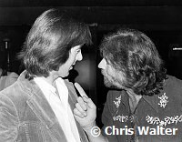 John Mayall 1979 with Spencer Davis at a reception for John Mayall in Hollywood<br> Chris Walter