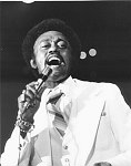 Photo of Johnnie Taylor 1976<br> Chris Walter<br>