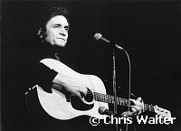 Johnny Cash 1975<br> Chris Walter<br>