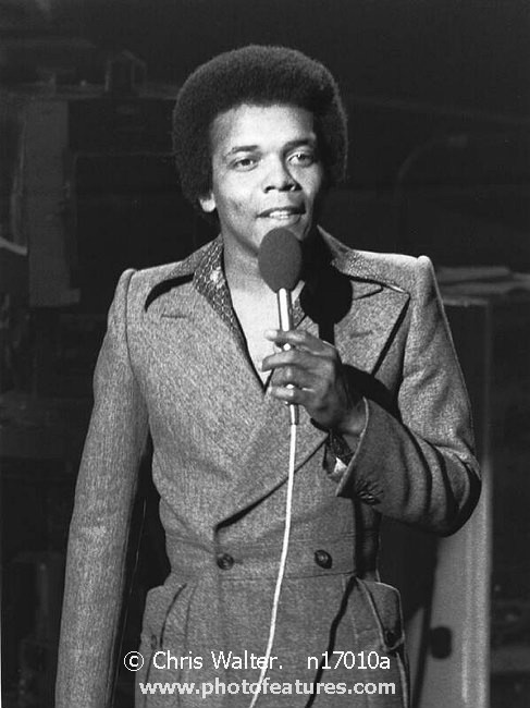 Photo of Johnny Nash by Chris Walter , reference; n17010a,www.photofeatures.com