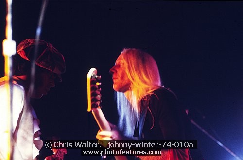 Photo of Johnny Winter for media use , reference; johnny-winter-74-010a,www.photofeatures.com