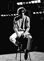 Photo of Walker Brothers 1966 John Walker on Ready Steady Go<br> Chris Walter<br>