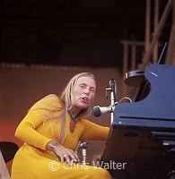 Joni Mitchell 1970 Isle Of Wight Festival<br> Chris Walter<br>
