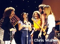 Journey 1979 on &quotMidnight Special". l-r Neal Schon, Steve Perry, Steve Smith, Gregg Rolie, Ross Valory<br> Chris Walter<br>