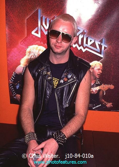Photo of Judas Priest for media use , reference; j10-84-010a,www.photofeatures.com