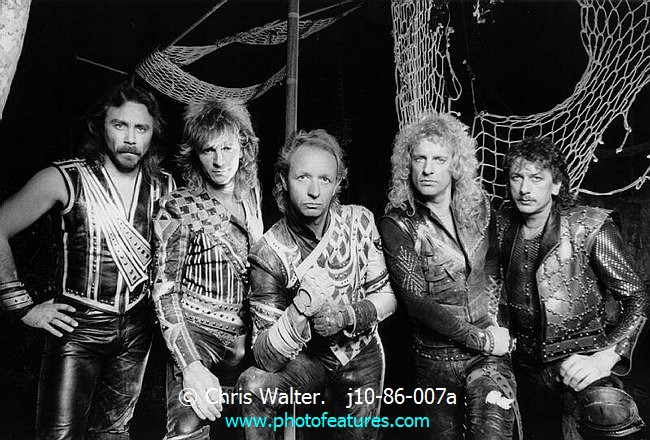 Photo of Judas Priest for media use , reference; j10-86-007a,www.photofeatures.com