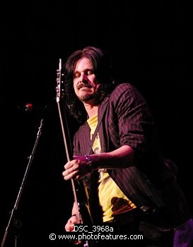 Photo of Gilby Clarke at Don Felder and friends Rock Cerritos for Katrina at Cerritos Center For The Performing Arts, February 1st 2006.<br>Photo by Chris Walter/Photofeatures , reference; DSC_3968a
