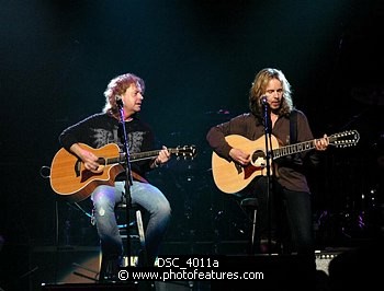 Photo of Jack Blades and Tommy Shaw - Shaw Blades<br>at Don Felder and friends Rock Cerritos for Katrina , reference; DSC_4011a
