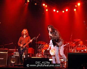 Photo of Tommy Shaw and Alice Cooperat Don Felder and friends Rock Cerritos for Katrina at Cerritos Center For The Performing Arts, February 1st 2006.<br>Photo by Chris Walter/Photofeatures , reference; DSC_4129a