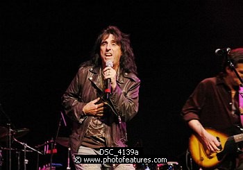 Photo of Alice Cooper at Don Felder and friends Rock Cerritos for Katrina at Cerritos Center For The Performing Arts, February 1st 2006.<br>Photo by Chris Walter/Photofeatures , reference; DSC_4139a