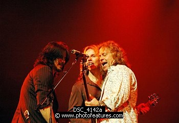 Photo of Gilby Clarke, Tommy Shaw and Jack Blades<br>at Don Felder and friends Rock Cerritos for Katrina , reference; DSC_4142a