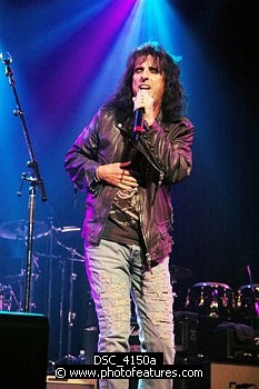 Photo of Alice Cooper at Don Felder and friends Rock Cerritos for Katrina at Cerritos Center For The Performing Arts, February 1st 2006.<br>Photo by Chris Walter/Photofeatures , reference; DSC_4150a