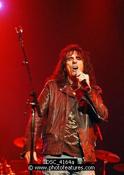 Photo of Alice Cooper at Don Felder and friends Rock Cerritos for Katrina at Cerritos Center For The Performing Arts, February 1st 2006.<br>Photo by Chris Walter/Photofeatures , reference; DSC_4164a