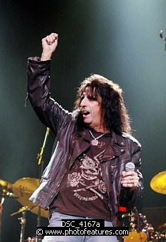 Photo of Alice Cooper at Don Felder and friends Rock Cerritos for Katrina at Cerritos Center For The Performing Arts, February 1st 2006.<br>Photo by Chris Walter/Photofeatures , reference; DSC_4167a