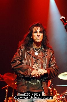Photo of Alice Cooper at Don Felder and friends Rock Cerritos for Katrina at Cerritos Center For The Performing Arts, February 1st 2006.<br>Photo by Chris Walter/Photofeatures , reference; DSC_4181a