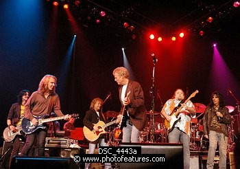 Photo of Gilby Clarke, Tommy Shaw, Jack Blades, Don Felder, Stephen Stills and Alice Cooper<br>at Don Felder and friends Rock Cerritos for Katrina , reference; DSC_4443a