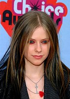 Avril Lavigne  the 2004 Nickelodeon Kids Choice Awards at Pauley Pavilion in Los Angeles 4th April 2004.