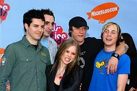 Avril Lavigne band at the 2004 Nickelodeon Kids Choice Awards at Pauley Pavilion in Los Angeles 4th April 2004.