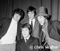 Kinks  1966 Pete Quaife, Mick Avory, Dave Davies an Ray Davies<br> Chris Walter<br>
