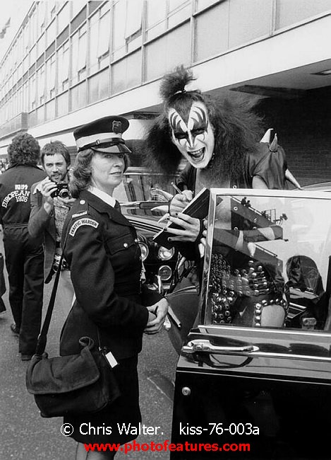 Kiss kiss-76-003a photography by © Chris Walter Photo of Kiss for media use , reference; kiss-76-003a,www.photofeatures.com