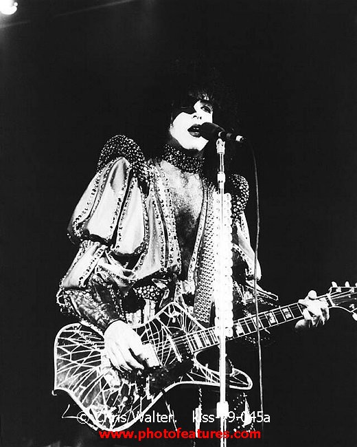 Photo of Kiss for media use , reference; kiss-79-045a,www.photofeatures.com