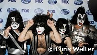 Kiss - Tommy Thayer, Paul Stanley, Eric Singer and Gene Simmons  at the 2009 American Idol Finale at the Nokia Theatre in Los Angeles, May 20th 2009.<br>Photo by Chris Walter/Photofeatures