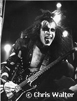 Kiss 1976 Gene Simmons  <br> Chris Walter<br>