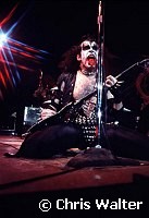 Kiss 1976 Gene Simmons in London