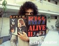 Kiss 1978 Gene Simmons<br> Chris Walter<br>