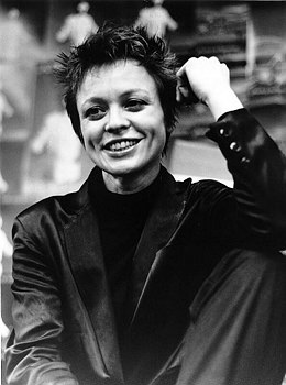 Photo of Laurie Anderson by Chris Walter , reference; a36002a,www.photofeatures.com