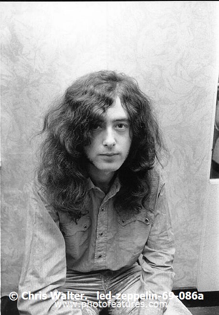 Photo of Led Zeppelin for media use , reference; led-zeppelin-69-086a,www.photofeatures.com