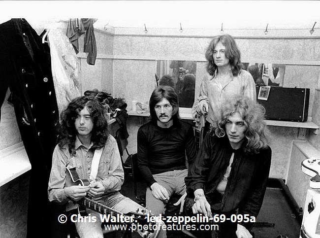 Photo of Led Zeppelin for media use , reference; led-zeppelin-69-095a,www.photofeatures.com