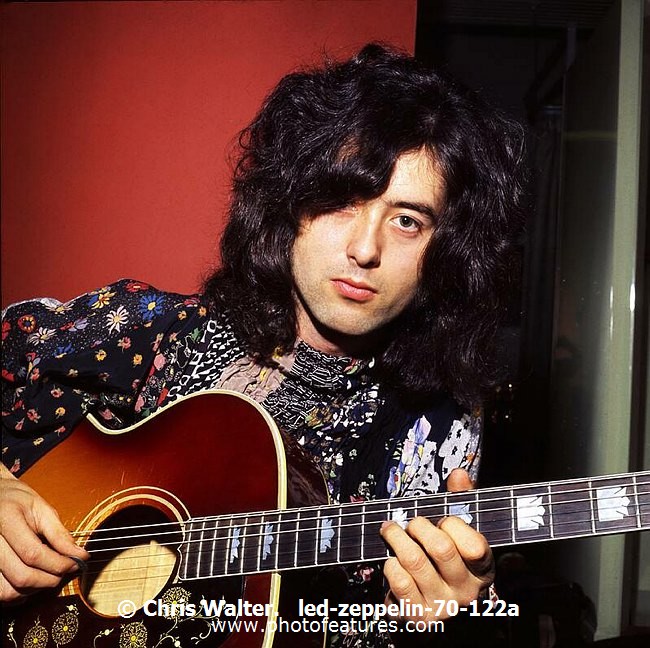 Photo of Led Zeppelin for media use , reference; led-zeppelin-70-122a,www.photofeatures.com