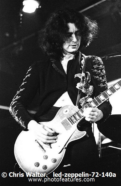 Photo of Led Zeppelin for media use , reference; led-zeppelin-72-140a,www.photofeatures.com