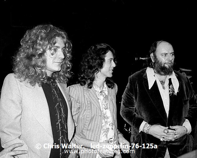 Photo of Led Zeppelin for media use , reference; led-zeppelin-76-125a,www.photofeatures.com