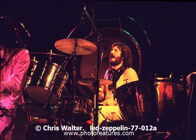 Photo of Led Zeppelin for media use , reference; led-zeppelin-77-012a,www.photofeatures.com