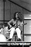 Led Zeppelin  1969   Jimmy Page at Bath Festival.