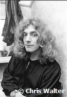 Led Zeppelin 1969 Robert Plant at The Lyceum<br> Chris Walter