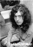 Led Zeppelin 1969 Jimmy Page at The Lyceum<br> Chris Walter