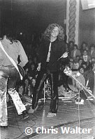 Led Zeppelin 1969 Robert Plant at The Lyceum<br> Chris Walter