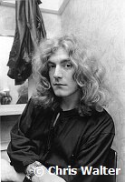 Led Zeppelin 1969 Robert Plant at The Lyceum<br> Chris Walter