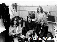 Led Zeppelin 1969 Jimmy Page, John Bonham, John Paul Jones and Robert Plant at The Lyceum<br> Chris Walter