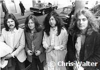 Led Zeppelin 1970 John Bonham, John Paul Jones, Jimmy Page and Robert Plant