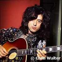 Led Zeppelin 1970 Jimmy Page<br> Chris Walter